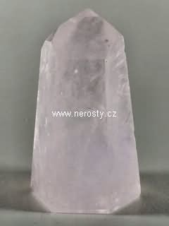 rose quartz, point