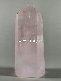 rose quartz, point