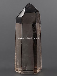 smoky quartz, point