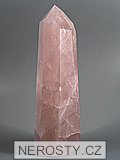 rose quartz, point