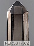 smoky quartz, point