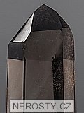 smoky quartz, point